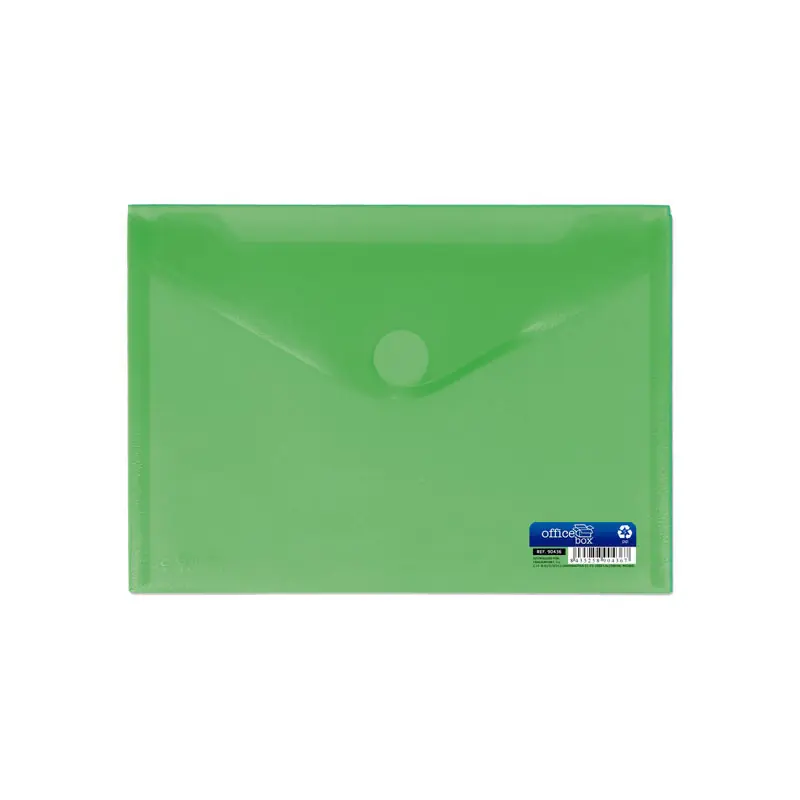 Envío Gratis SOBRE CON VELCRO OFFICE BOX A5 - Verde