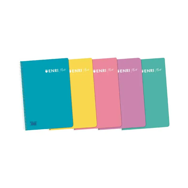 CUADERNO ENRI PLUS 80h 4º 4x4 CON MARGEN COLORES PASTEL Ordenar Ahora Mismo