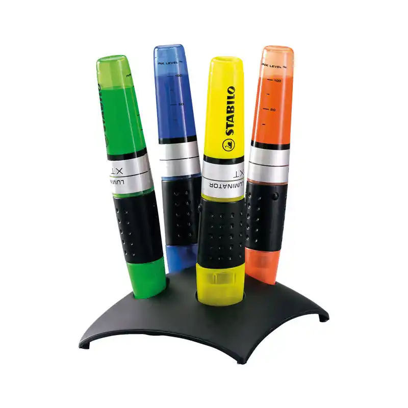 MARCADOR FLUORESCENTE STABILO LUMINATOR - Estuche 4 colores Precio Rebajado