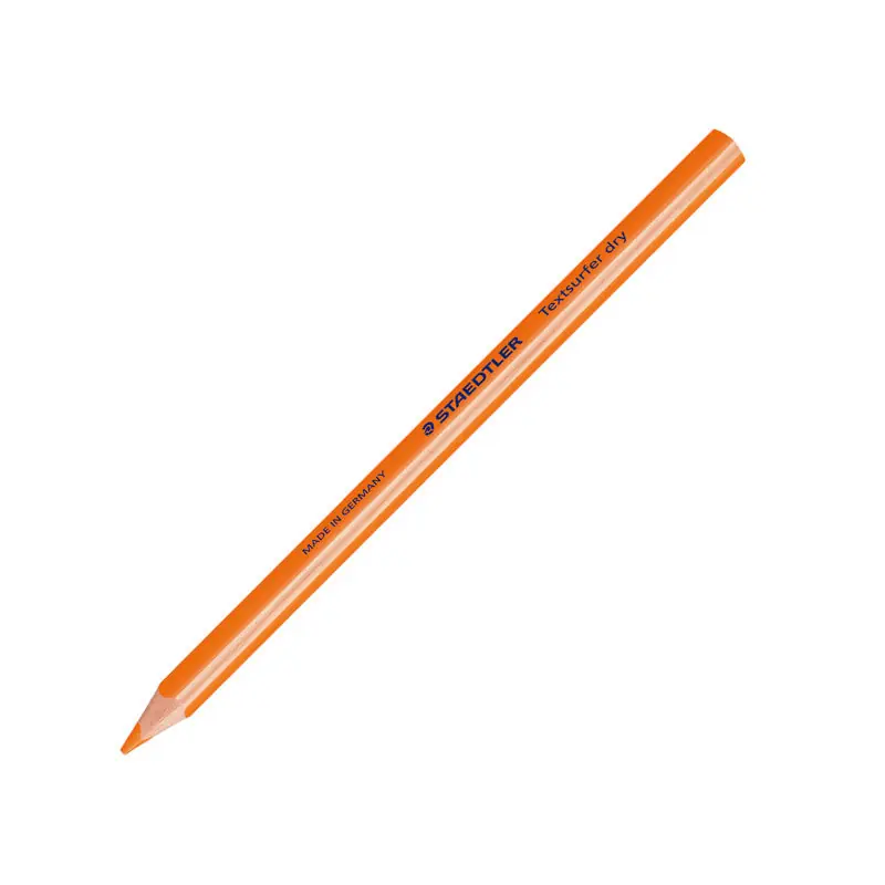 Artesanal LÁPIZ FLUORESCENTE STAEDTLER TEXTSURFER DRY - Naranja flúor