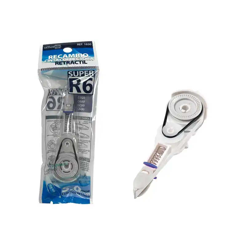 RECAMBIO CINTA CORRECTORA OFFICE BOX R6 5mmx6m Oferta Especial