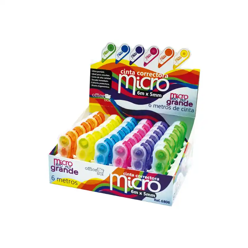 Pedido Al Por Mayor CINTAS CORRECTORAS OFFICE BOX 5mm x 6m