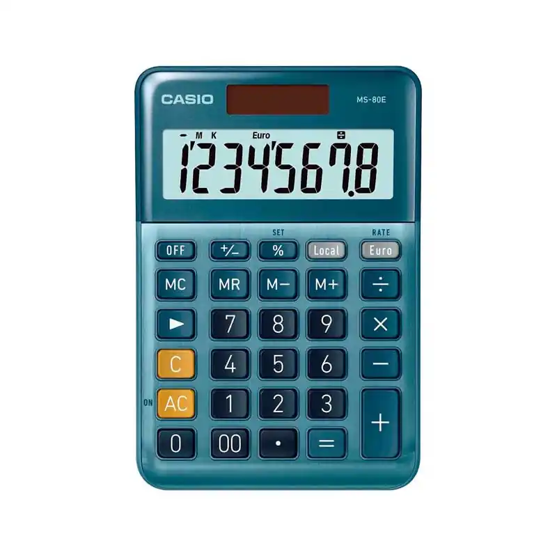 Oferta Limitada CALCULADORA DE SOBREMESA CASIO MS-80 E