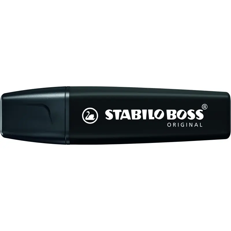 Venta Final MARCADOR FLUORESCENTE STABILO BOSS ORIGINAL NATURECOLORS - Negro