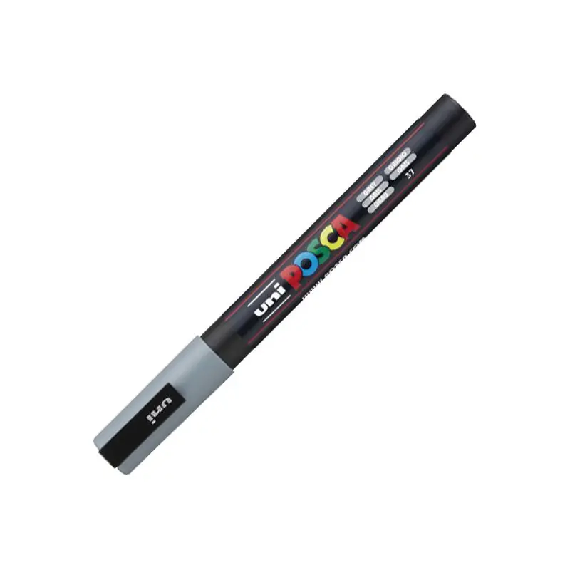 Auténtico MARCADOR UNI POSCA PC-3M - Gris