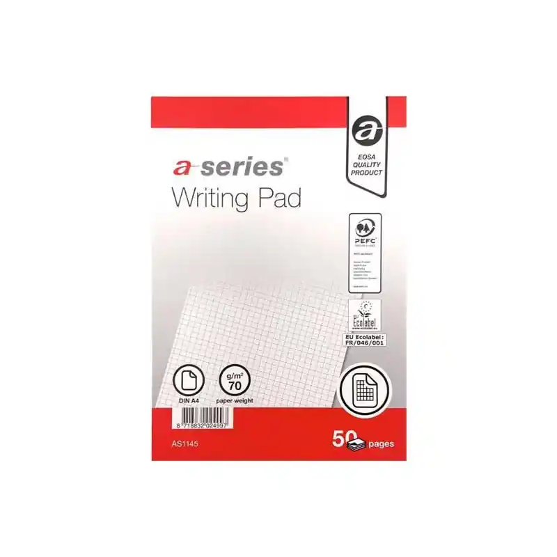 Solo Por Tiempo Limitado BLOC DE NOTAS A-SERIES A4 5x5 CON TAPA 50h