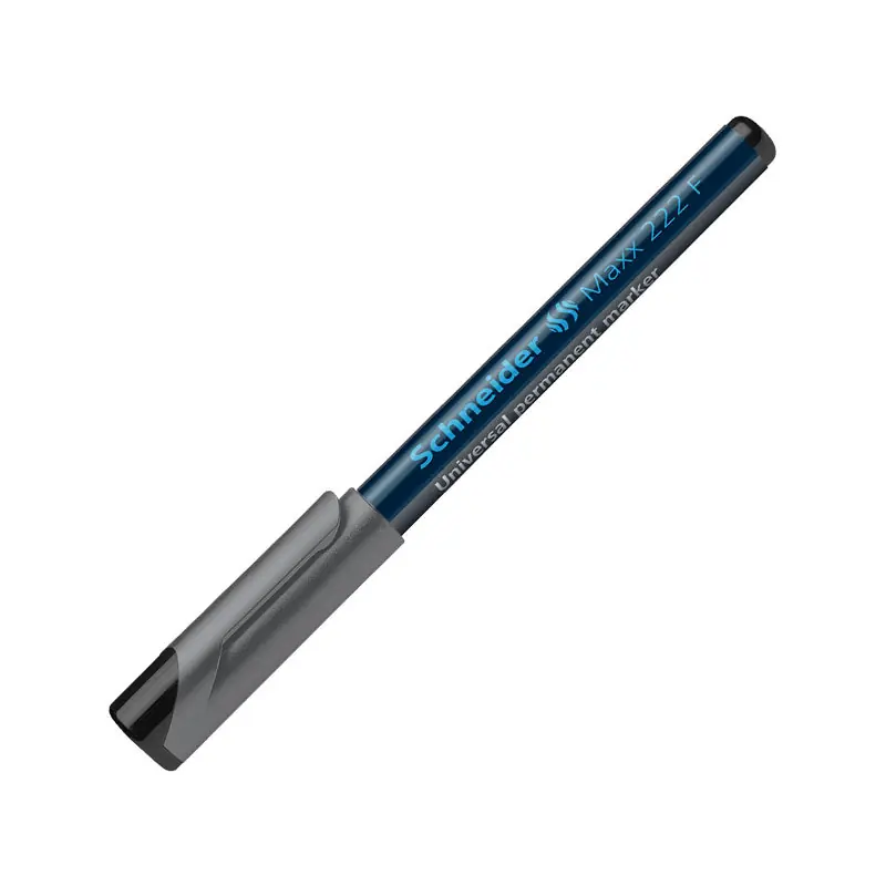 Últimas Unidades MARCADOR PERMANENTE SCHNEIDER MAXX 222 F 0,7 MM - Negro