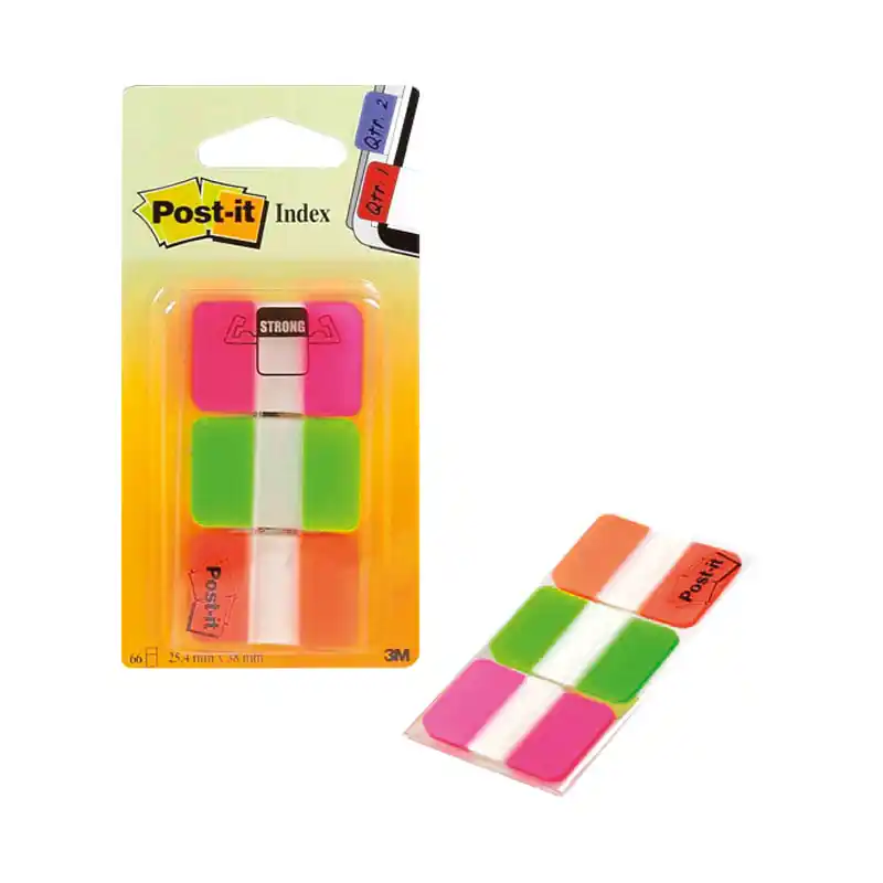 PACK 3 DISPENSADORES POST-IT INDEX RÍGIDOS Exclusivo
