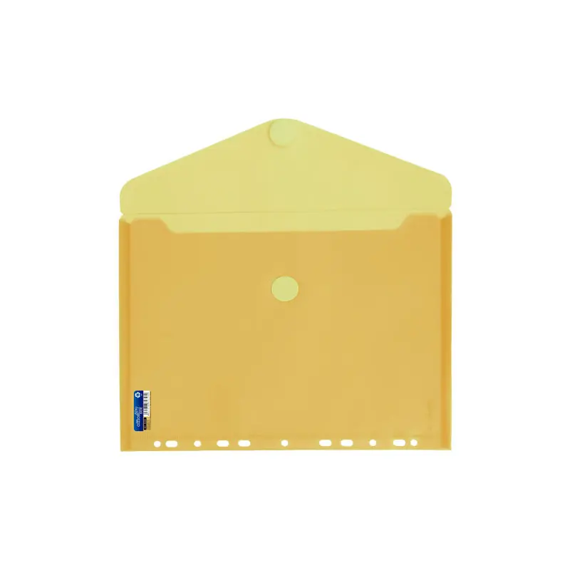 Popular SOBRE CON VELCRO OFFICE BOX A4+ MULTITALADRO - Amarillo