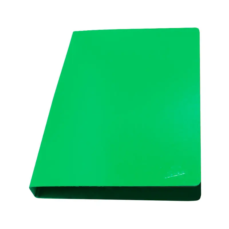 Última Versión CARPETA DE CARTÓN CON ANILLAS 4-25mm Fº - Verde