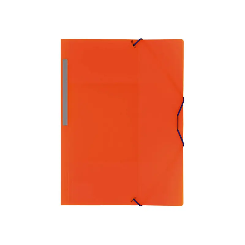CARPETA GRAFOPLAS CON SOLAPAS COLORGRAF - Naranja Marca Reconocida