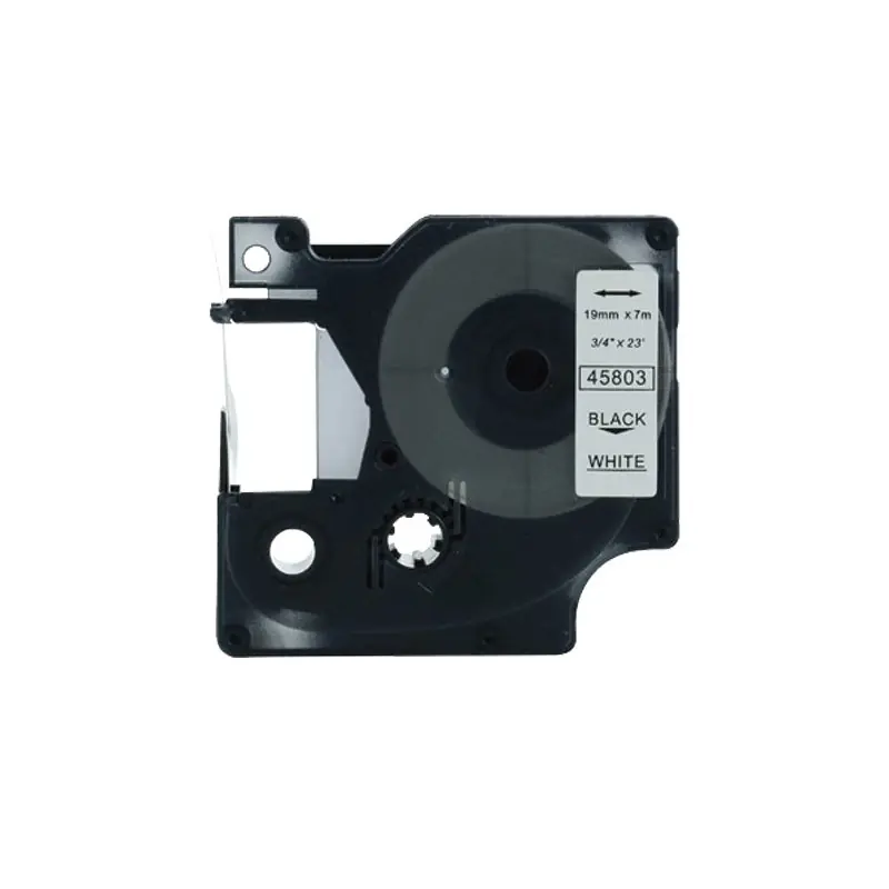 Envío Gratis CINTA ROTULAR A-SERIES PARA DYMO D1 19 mm x 7m - Rojo