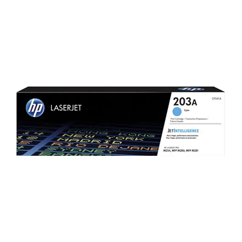 Oferta De Temporada CARTUCHO DE TÓNER ORIGINAL LASERJET HP 203A - Cian