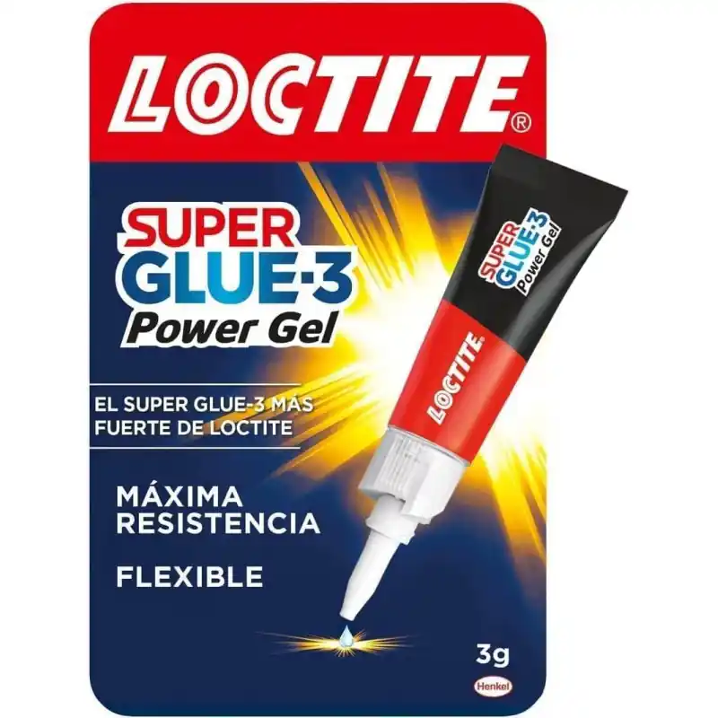 PEGAMENTO LOCTITE SUPER GLUE-3 POWER GEL 3gr Rebajas