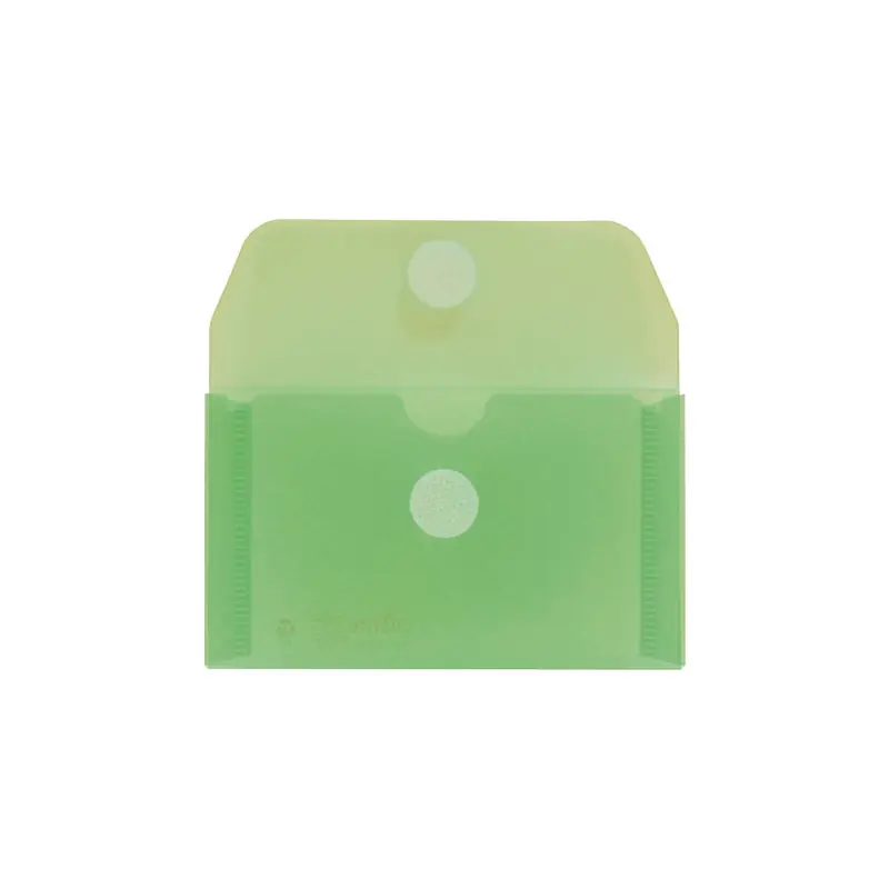 SOBRE CON VELCRO OFFICE BOX PARA TARJETA - Verde Nueva Colección