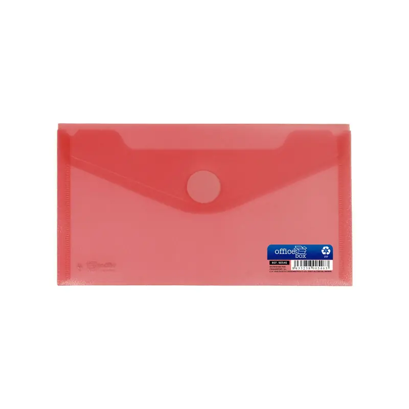 Oferta Flash SOBRE CON VELCRO OFFICE BOX PARA RECIBOS - Rojo