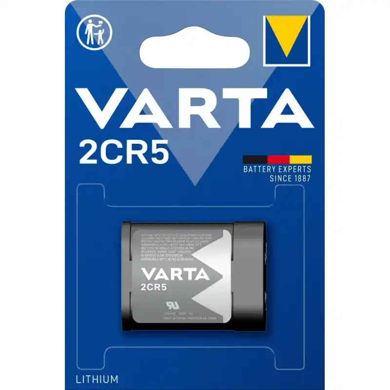 BLÍSTER 1 PILA VARTA 2CR5 Marca Reconocida