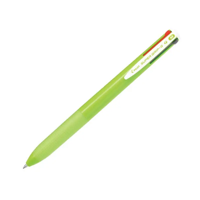 BOLÍGRAFO PILOT SUPERGRIP 4 COLORES - Verde lima Popular