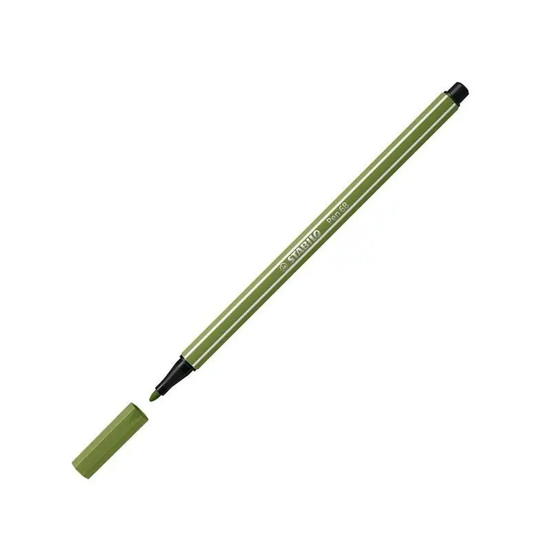 ROTULADOR STABILO PEN 68 - Verde musgo Promoción Exclusiva
