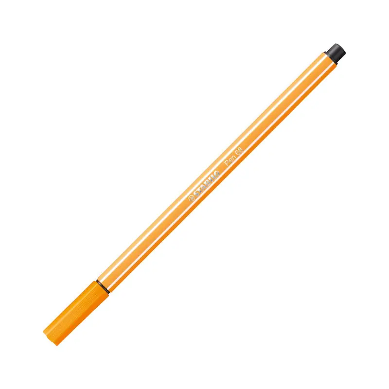 ROTULADOR STABILO PEN 68 - Naranja Certificado