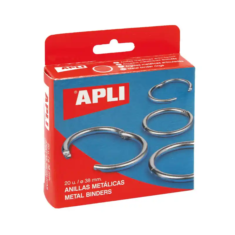 Bestseller CAJA 10 ANILLAS APLI Ø 51mm