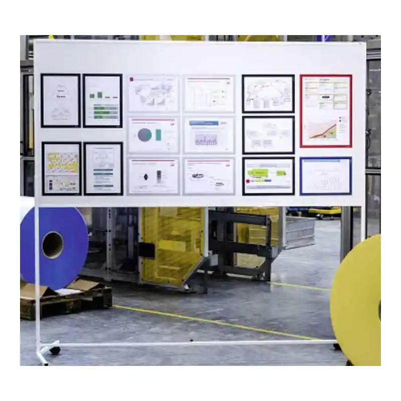 Disponible Ahora PACK 5 MARCOS DURABLE "DURAFRAME® MAGNETIC" A4 - Azul oscuro