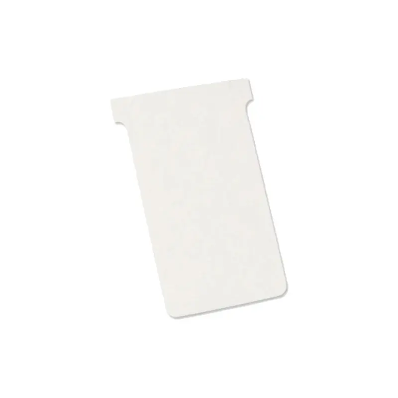 PACK 100 FICHAS T NOBO PARA PLANNING ÍNDICE 3 - Blanco Garantía De Devolución De Dinero