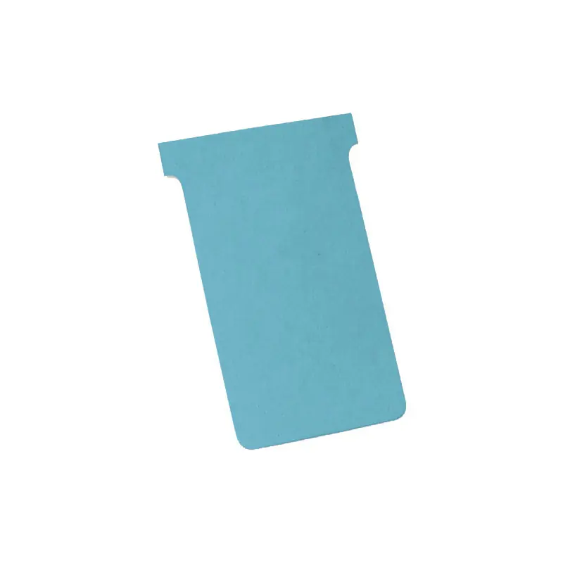 PACK 100 FICHAS T NOBO PARA PLANNING ÍNDICE 3 - Azul Devolución Gratuita