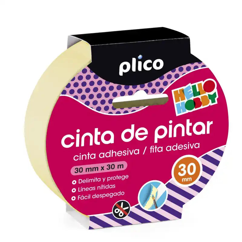 Última Oportunidad CINTA ADHESIVA PLICO PINTOR 30mm