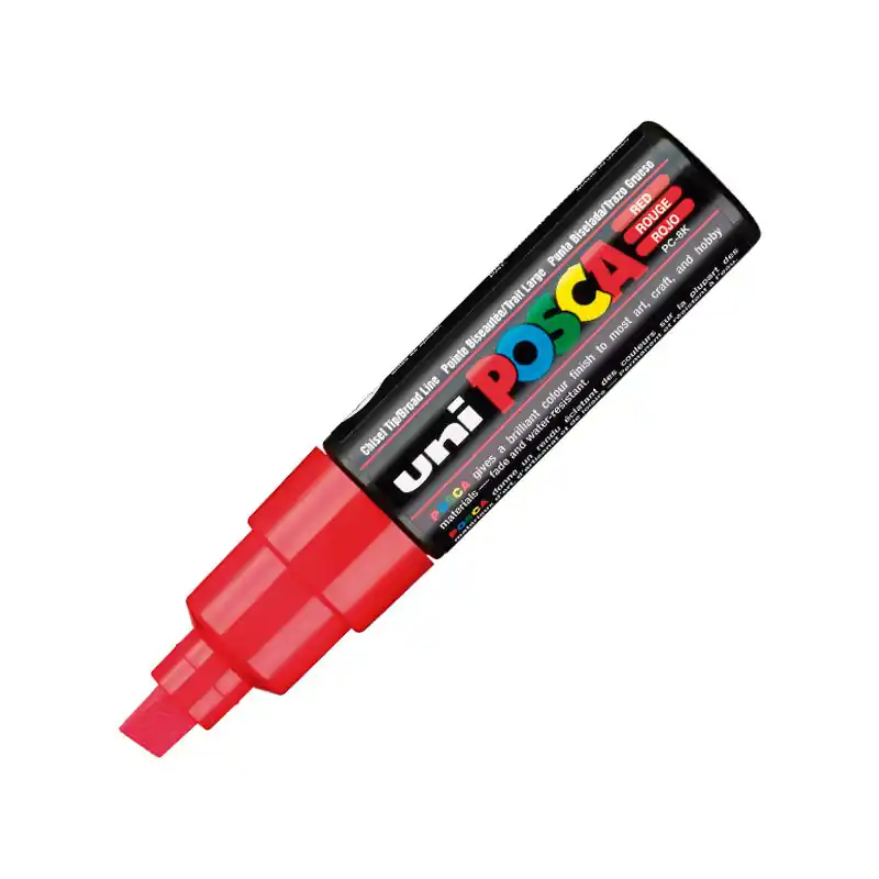 Comprar En Línea MARCADOR DE PINTURA UNI POSCA PC-8K - Rojo