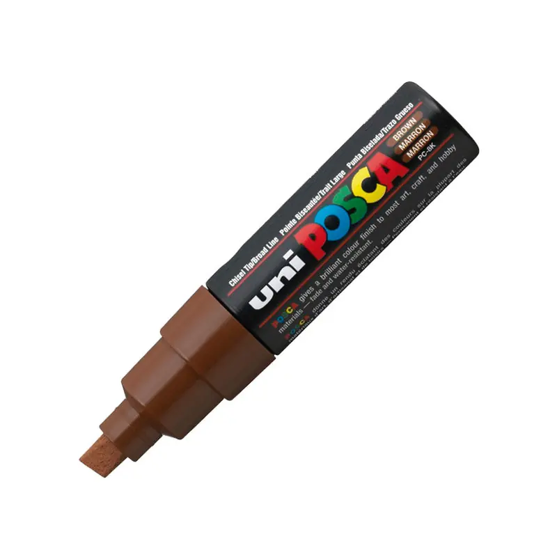 MARCADOR DE PINTURA UNI POSCA PC-8K - Marrón Ocasión Especial