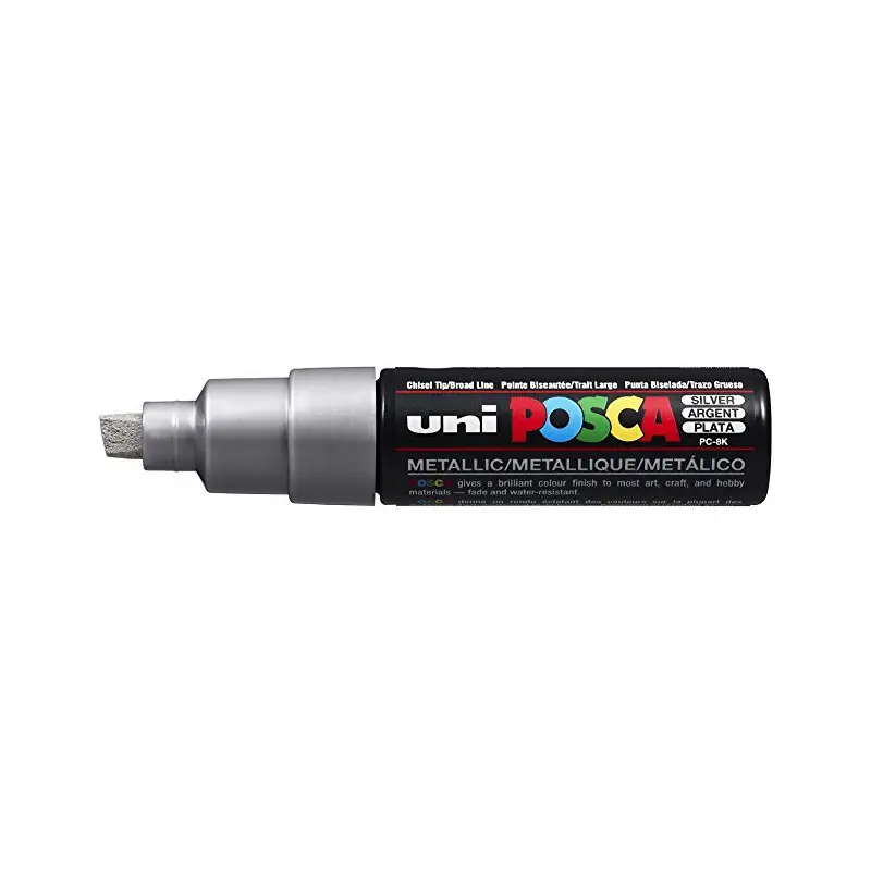 Oferta MARCADOR DE PINTURA UNI POSCA PC-8K - Gris plata