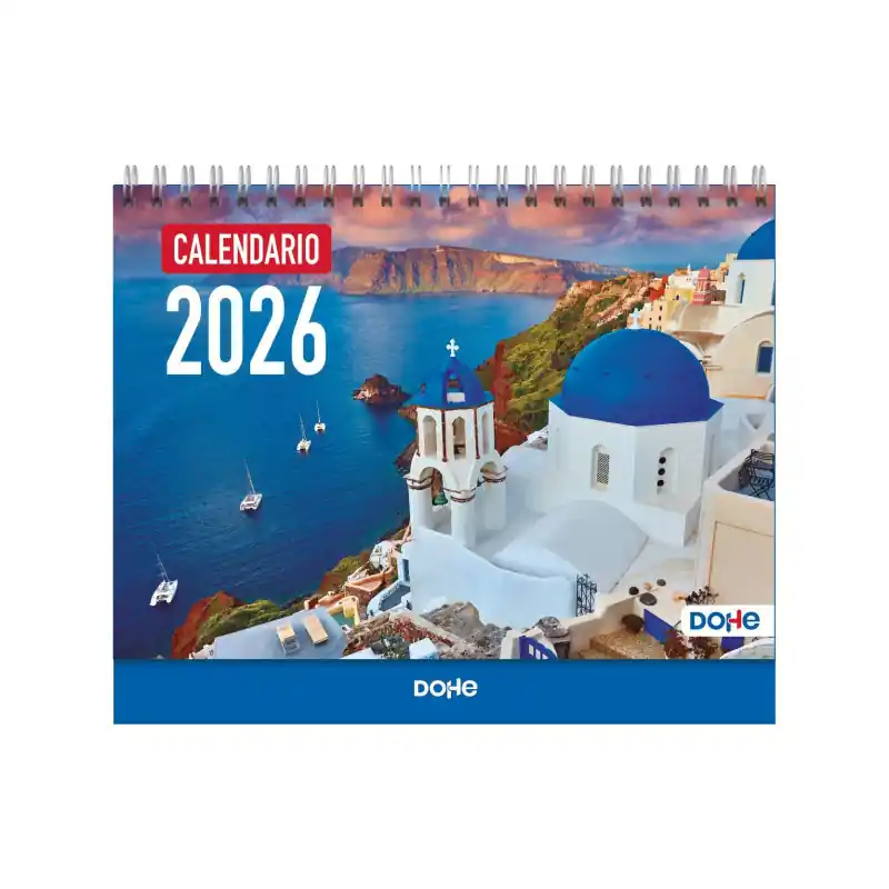 CALENDARIO SOBREMESA 2026 DOHE "IMÁGENES: CIUDADES" Popular