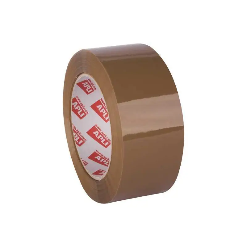 PACK 6 ROLLOS DE PRECINTO APLI "BASIC" 48mmx132m - Marrón Oferta Limitada