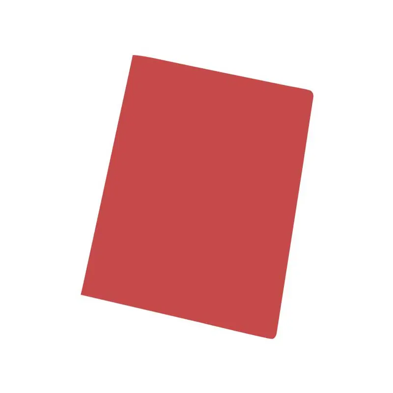 Máxima Calidad PACK 50 SUBCARPETAS ELBA Fº SEMI-INTENSOS 185gr - Rojo