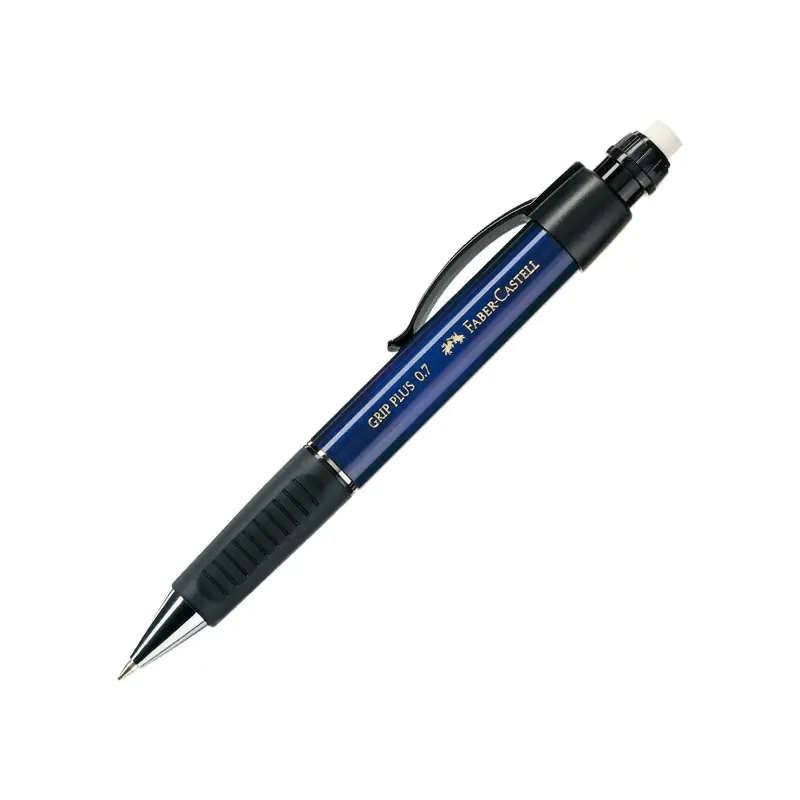 Artesanal PORTAMINAS FABER CASTELL GRIP PLUS 0,7mm - Azul metalizado