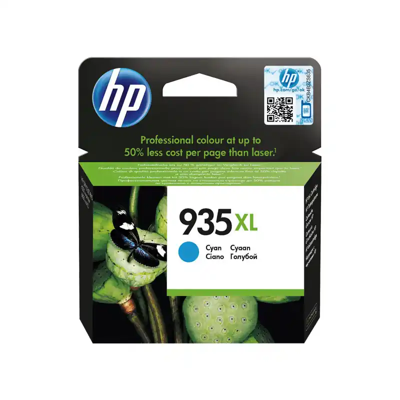Nuevo Modelo CARTUCHO DE TINTA ORIGINAL HP 934XL DE ALTA CAPACIDAD - Cian
