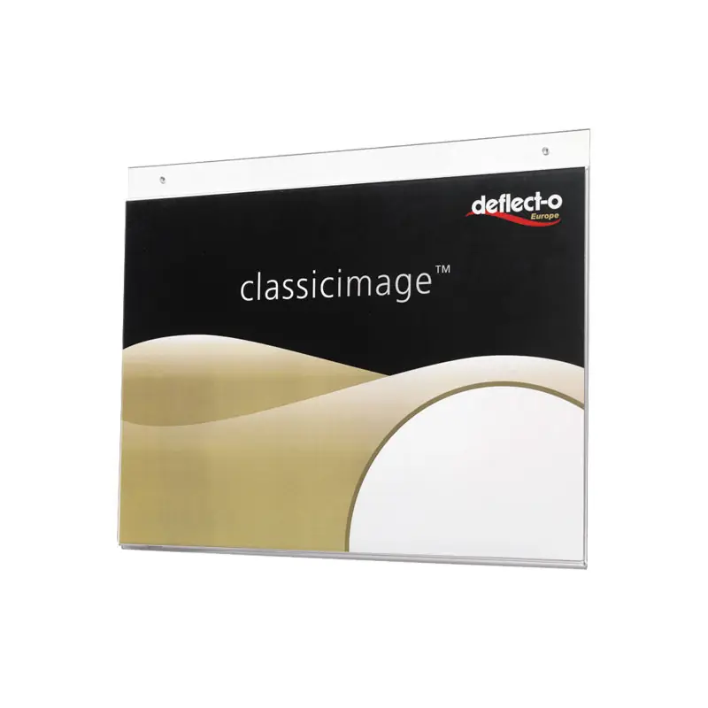 EXPOSITOR PARED DEFLECTO A3 HORIZONTAL Mejor Calidad