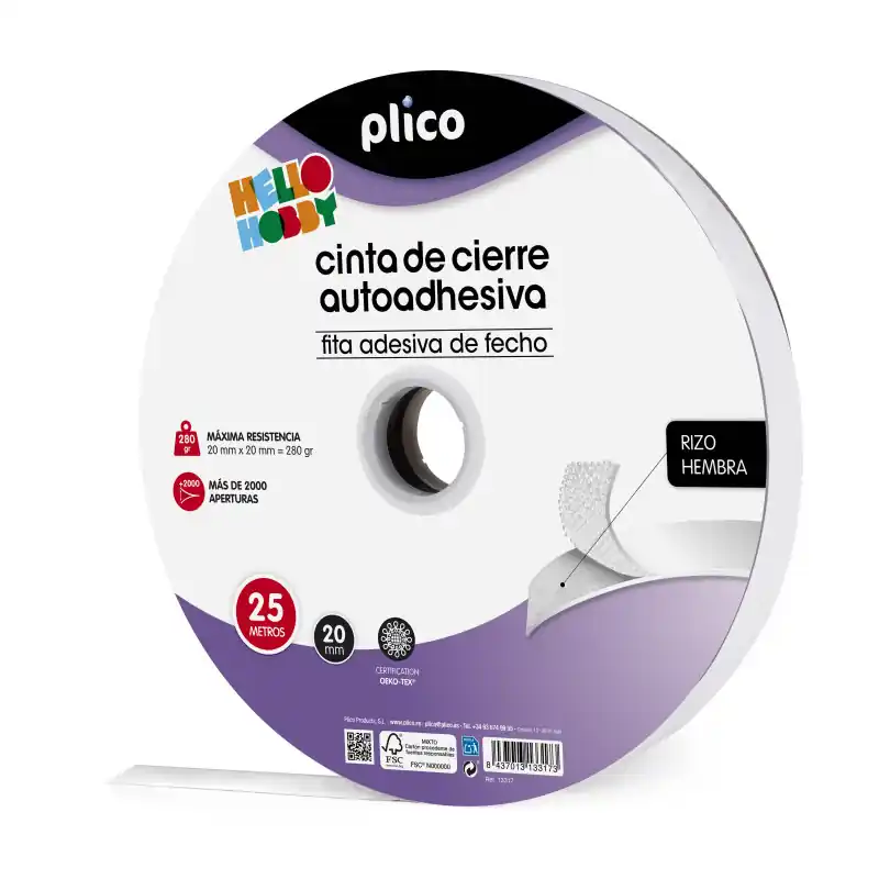 CINTA AUTOADHESIVA PLICO HEMBRA Directo De Fábrica