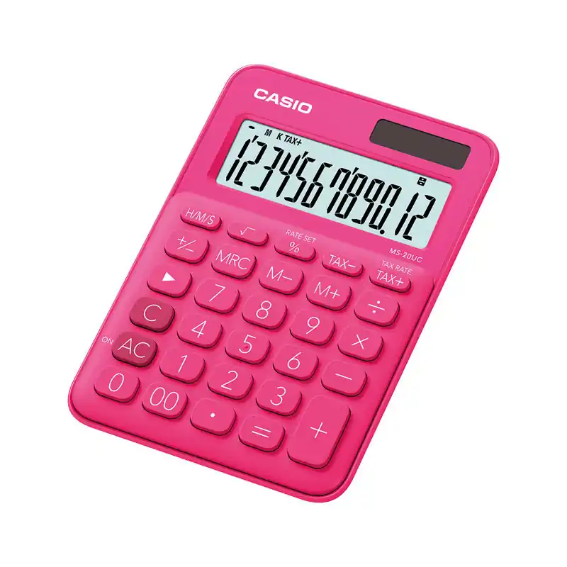 Mejor Precio CALCULADORA DE SOBREMESA CASIO MS-20UC - Magenta