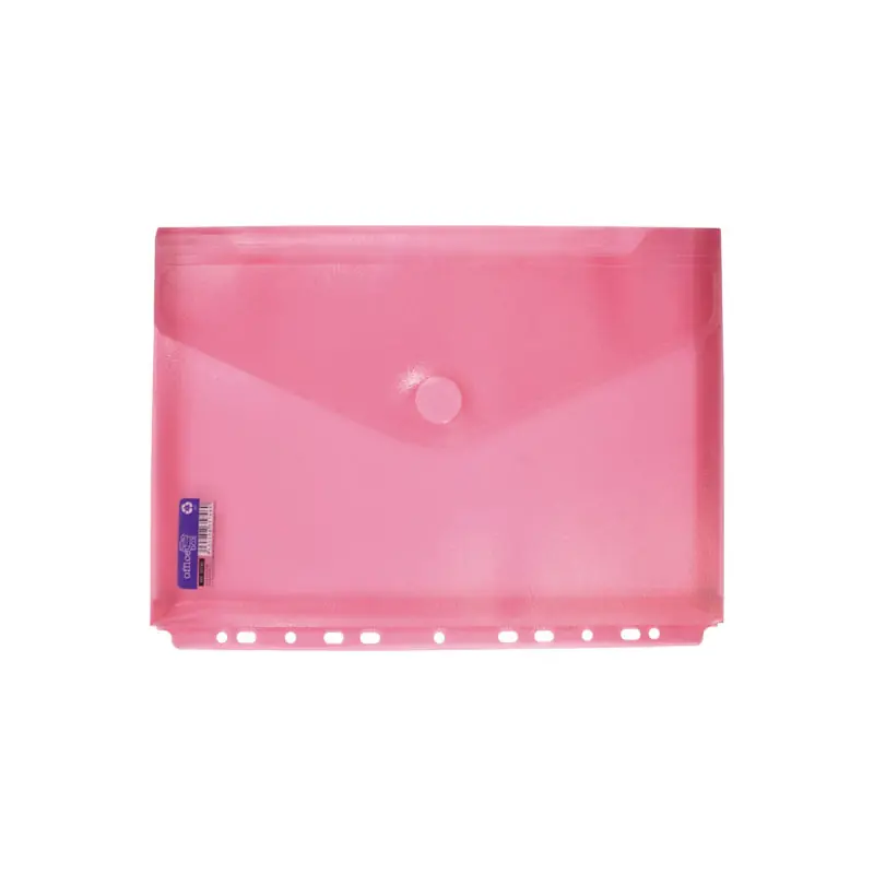 Edición Limitada SOBRE CON VELCRO OFFICE BOX A4+ CON FUELLE Y MULTITALADRO - Rojo