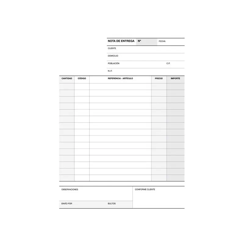 TALONARIO 50h APLI ENTREGAS 1/4 TRIPLICADO CASTELLANO Oferta