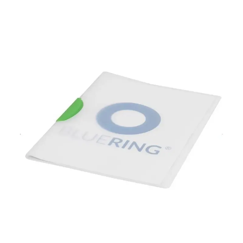 DOSSIER BLUERING CON CLIP DE PLÁSTICO 30h - Verde Auténtico