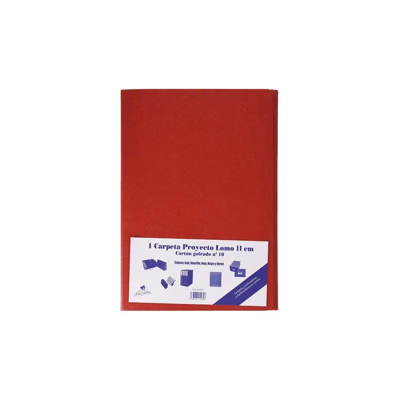 CARPETA DE PROYECTOS MARIOLA LOMO EXTENSIBLE - Rojo Stock Limitado