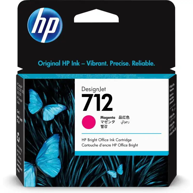 INKJET ORIGINAL HP Nº712 38ml - Magenta Nuevo Modelo