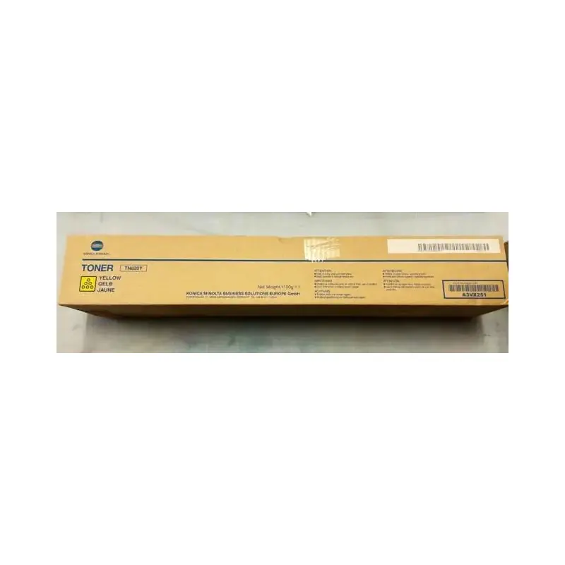 TÓNER ORIGINAL KONICA-MINOLTA TN620 - Amarillo Disponible Ahora