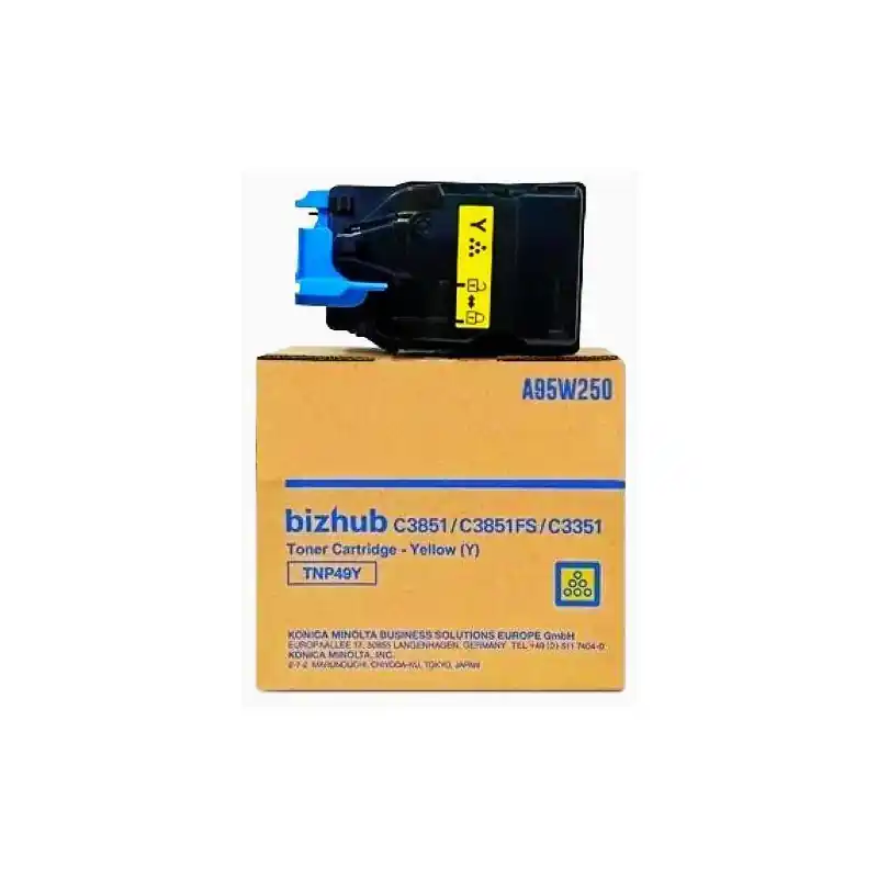 TÓNER ORIGINAL KONICA MINOLTA TNP49 - Amarillo Promoción Exclusiva