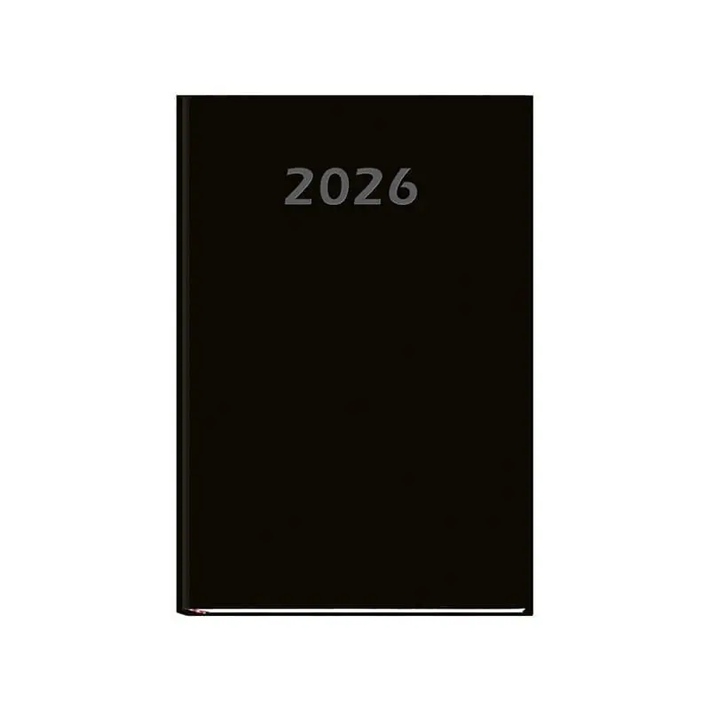 AGENDA 2026 MYRGA "PEÑAFIEL" DÍA PÁGINA 14,5x21cm CASTELLANO - Negro Nueva Colección