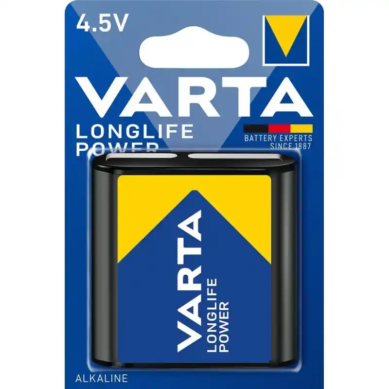 BLÍSTER 1 PILA DURACELL ALCALINA LONGLIFE 4.5V Compra Hoy