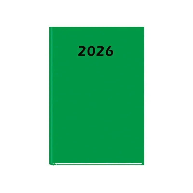 Novedad AGENDA 2026 MYRGA "PEÑAFIEL" DÍA PÁGINA 14,5x21cm CASTELLANO - Verde